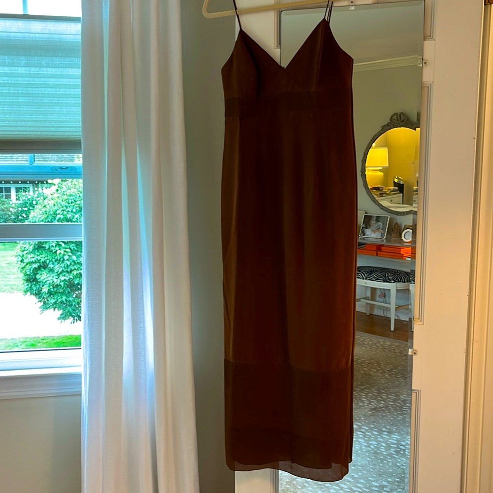 Country Road Spaghetti Strap, Maxi Dress.